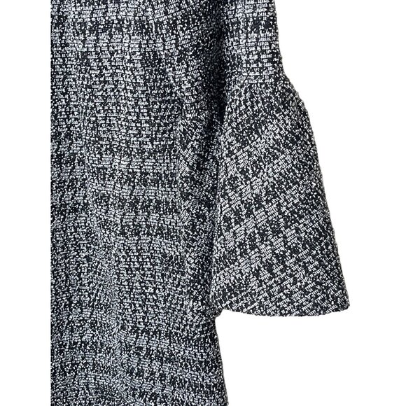 Calvin Klein Black White Plaid Sheath Dress Women’s 4 Small Work Career - Picture 5 of 10